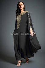 Load image into Gallery viewer, Royal Islamic Modern Elegant Dubai Moroccan Caftan Arabic party wear Beach kaftan- K054
