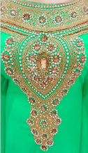 Load image into Gallery viewer, Royal Islamic Modern Elegant Dubai Moroccan Caftan Arabic party wear Beach kaftan- K054

