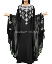 Load image into Gallery viewer, New Designer Dubai Styled Heavy Beaded Work Moroccan kaftan African Gown - K060
