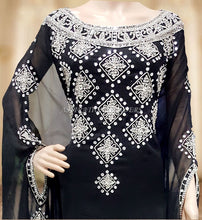 Load image into Gallery viewer, New Designer Dubai Styled Heavy Beaded Work Moroccan kaftan African Gown - K060
