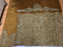 Load image into Gallery viewer, Nigerian Wedding Wear Designer African george wrapper set - NLDG112
