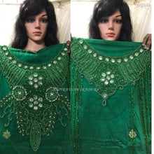 Load image into Gallery viewer, Net Lace Beaded Blouse - BB049
