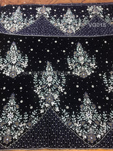 Load image into Gallery viewer, VIP Designer Trending Velvet Heavy Beaded George Wrapper set For African Wedding - VG015
