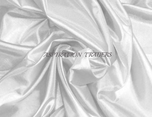 White Silk Taffeta Fabric - Aspiration Traders