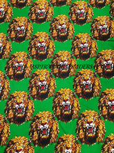 Load image into Gallery viewer, Green - Feni Isi Agu Printed Fabric - PF001(6) - Aspiration Traders
