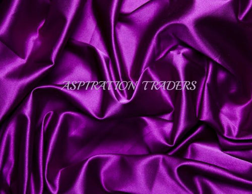 Magenta Violet  Silk Taffeta Fabric - Aspiration Traders